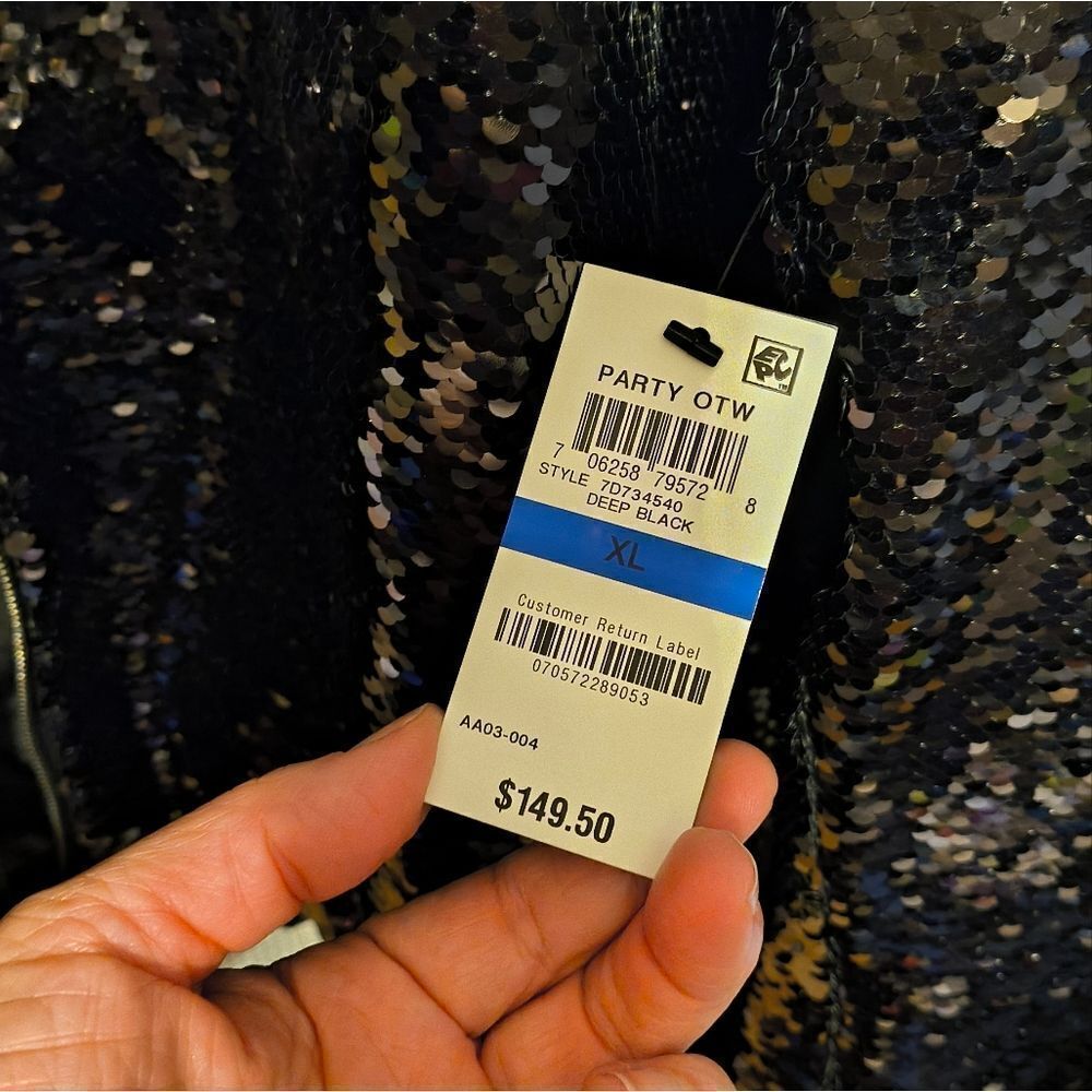 INC sequined jacket - Picture 4 of 11
